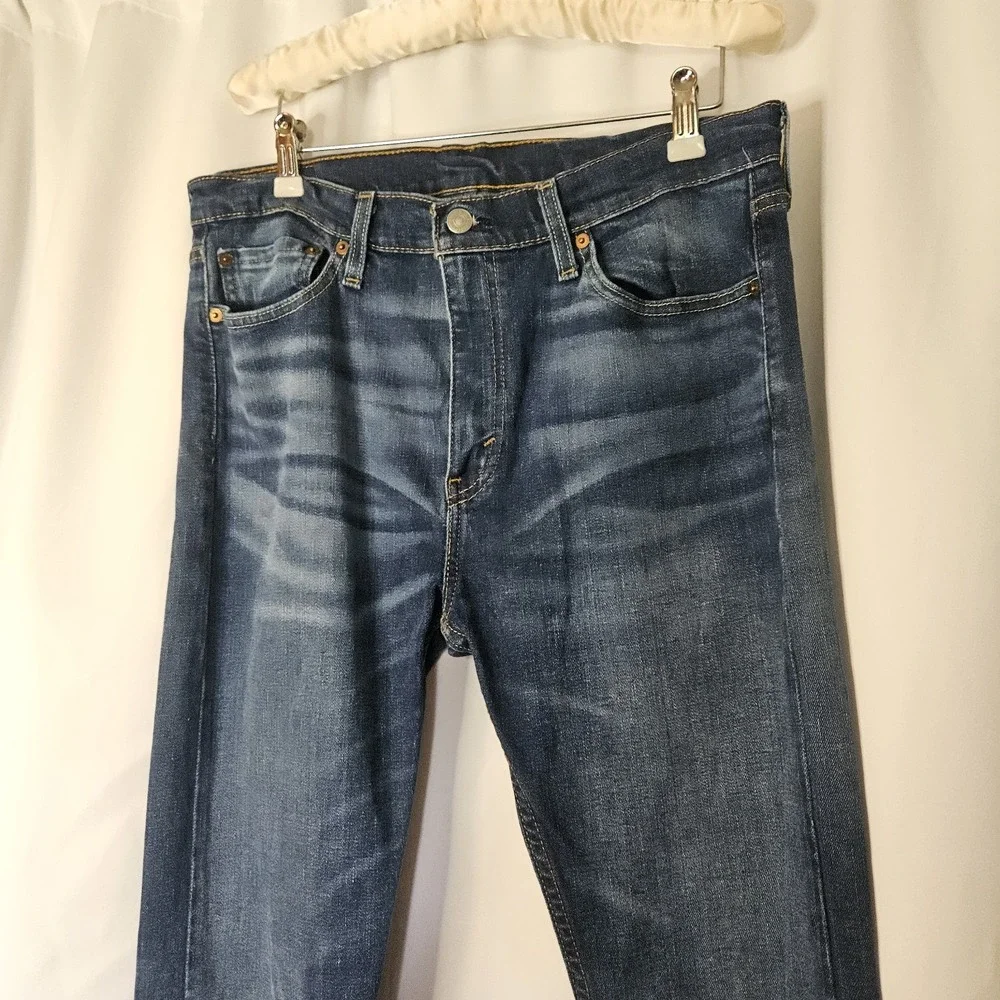 Levi's 510 Skinny Fit Jeans Mens 33x32 Blue  Medium Wash Denim